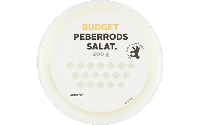 Peberrodssalat Budget