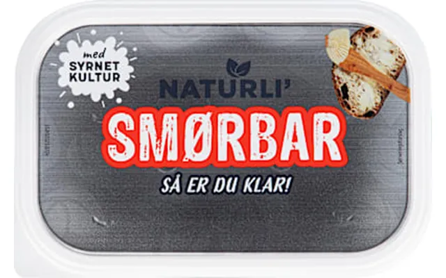 Smørbar Silver Naturli