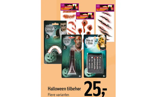 Halloween Tilbehør