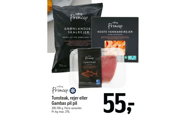 Tunsteak, Rejer Eller Gambas Pil Pil