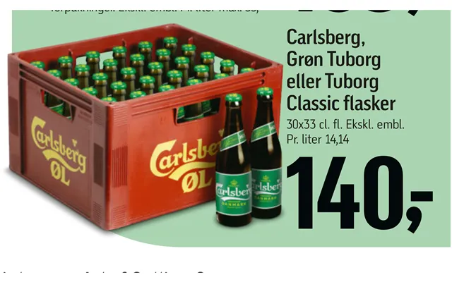 Carlsberg, Grøn Tuborg Eller Tuborg