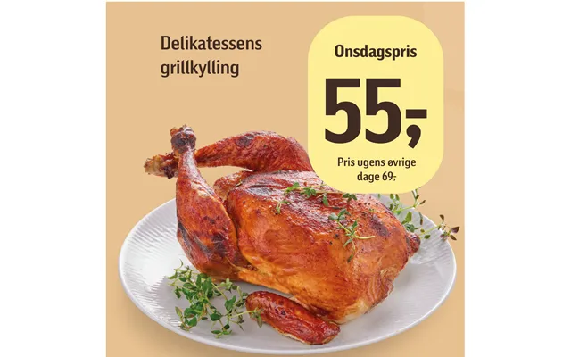 Delikatessens Grillkylling