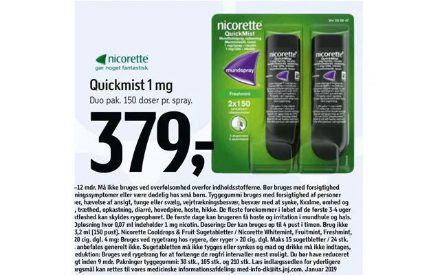 Quickmist 1 Mg
