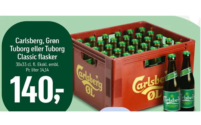 Carlsberg, Grøn Tuborg Eller Tuborg