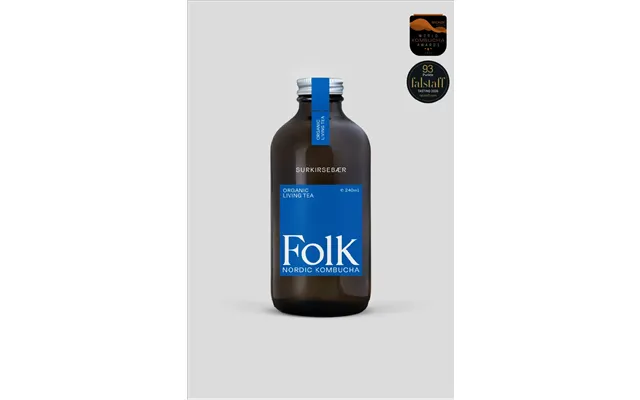 Folk Kombucha Surkirsebær