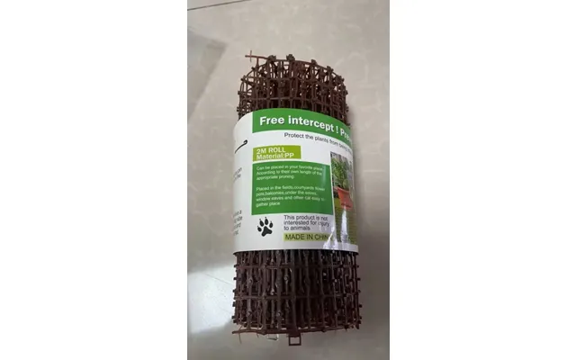 Kattepigge I Plast 200x30cm Brun
