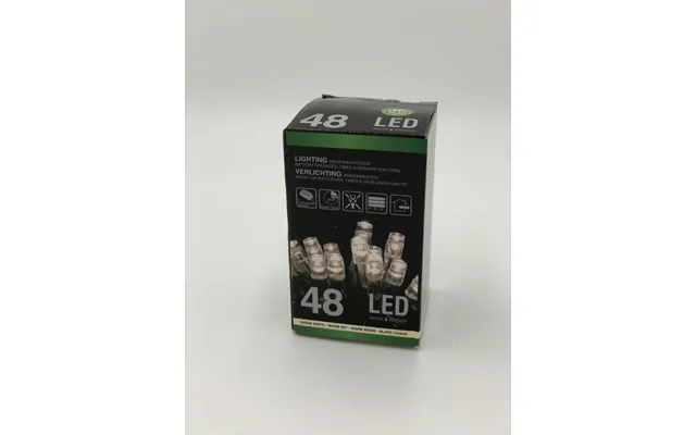Lyskæde 48 Led Til Batteri