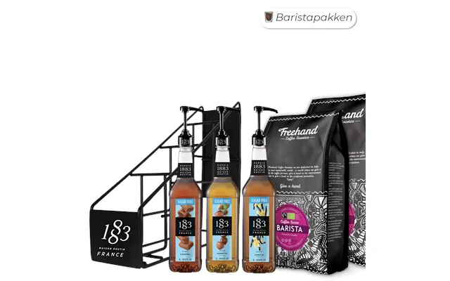 Baristapakken Med 1883 Sukkerfri Sirup Smagskasse