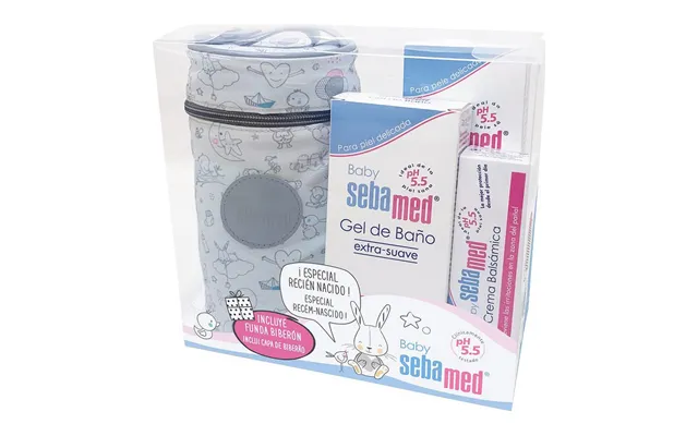 Badesæt Til Babyer Sebamed Nyfødt 4 Pcs