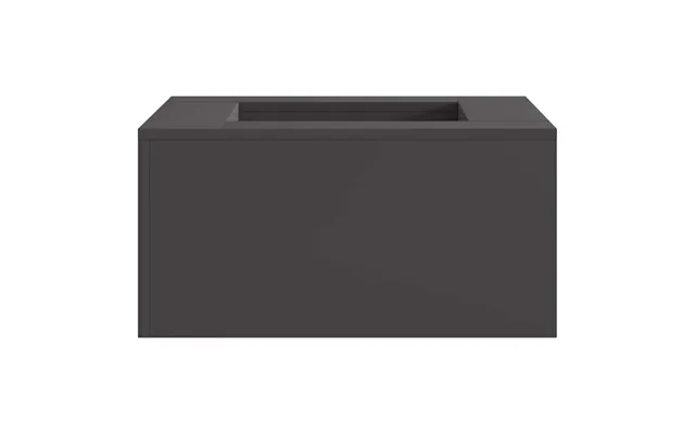 Ildskål Sort 60 X 60 X 30 Cm Cortenstål