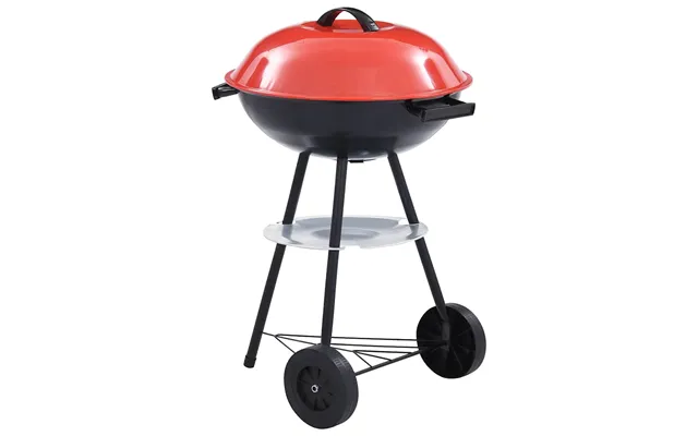 Kulgrill Med Hjul Str. Transportabel 44 Cm