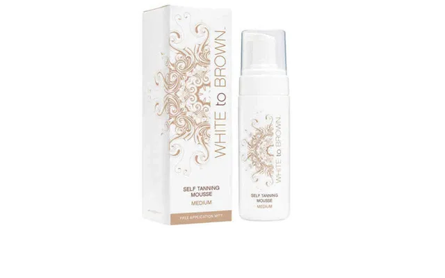 Selvbruner Body Lotion White To Brown Medium Mousse 150 Ml