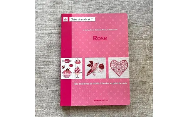 Broderibog Rose