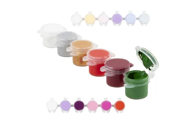 Plus Color Hobbymaling 1 Pk 6x5 Ml Mange Farver