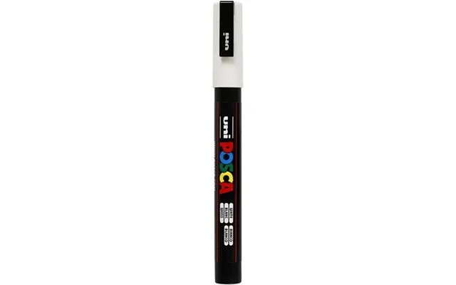 Posca Tusch Streg 2,5 Mm Hvid