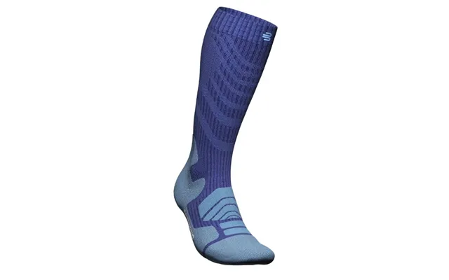 Bauerfeind Outdoor Merino Performance Sock - High Cut, Ocean Blue