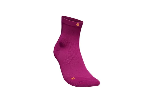 Bauerfeind Run Ultralight Compression Sock - Mid Cut, Berry