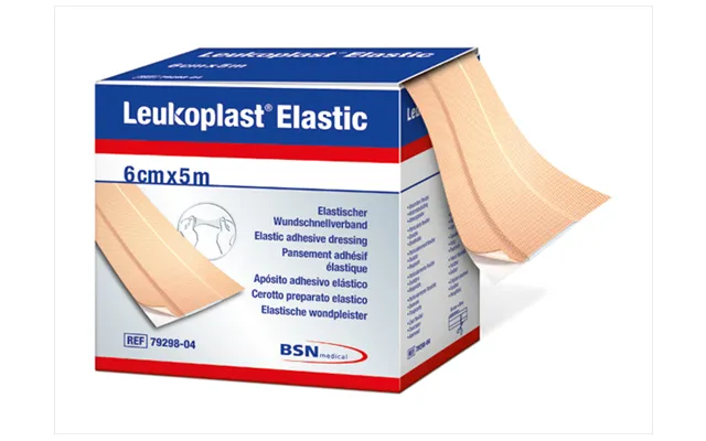Leukoplast Elastic Plaster 6 Cm X 5m