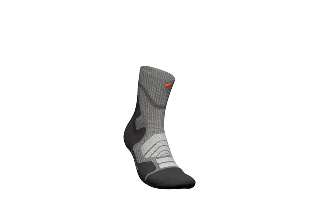 Outdoor Merino Compression Socks - Mid Cut, Stone Grey