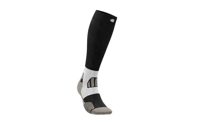 Trail Run Compression Sock - High Cut, Garbon Black