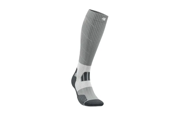 Trail Run Compression Sock - High Cut, Graphite Grey