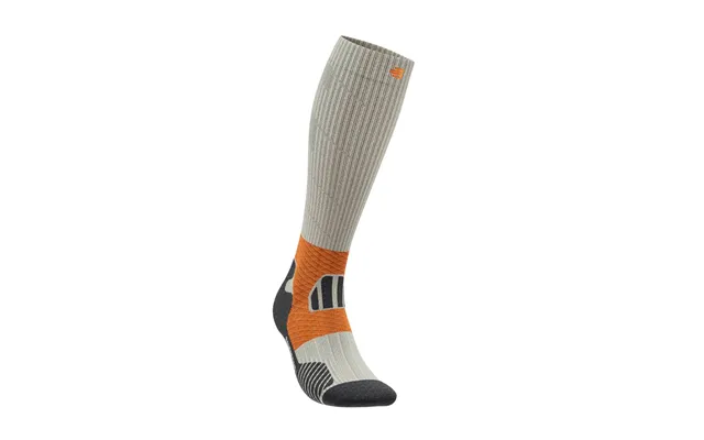 Trail Run Compression Sock - High Cut, Gravel Chalk