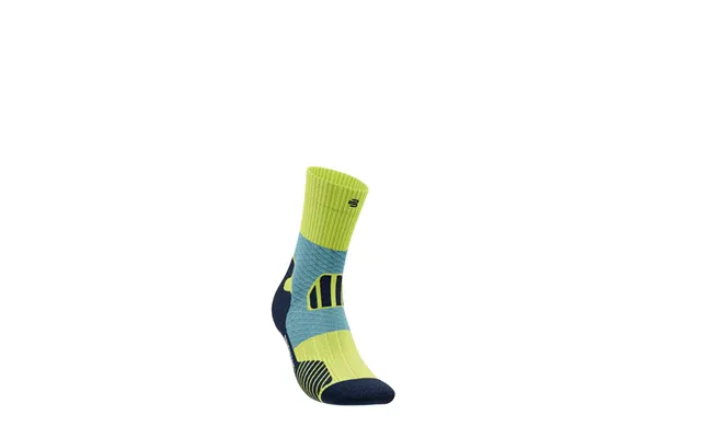 Trail Run Compression Sock - Mid Cut, Bright Lemon