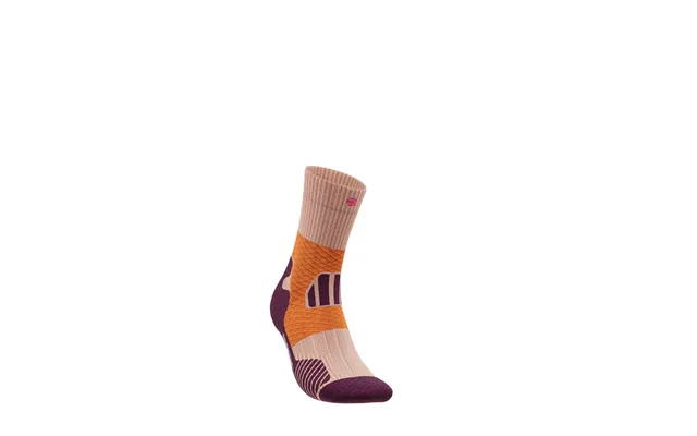 Trail Run Compression Sock - Mid Cut, Peach Sunrise