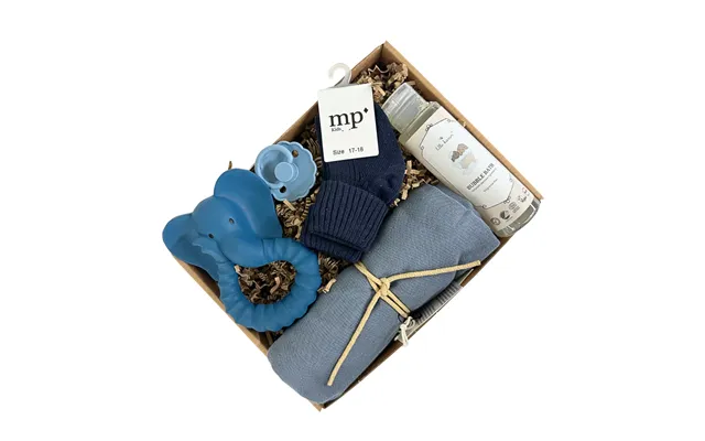 Barselsgave Blå Baby-kit