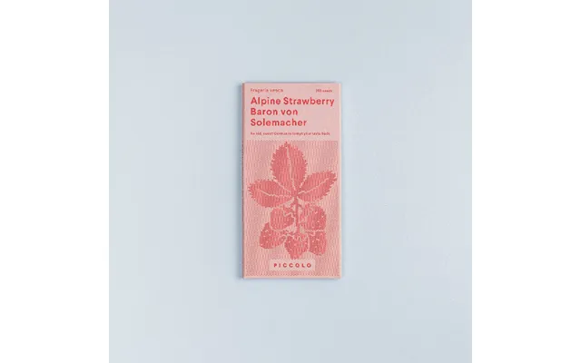 Frugtfrø Til Alpine Jordbær Piccolo Seeds