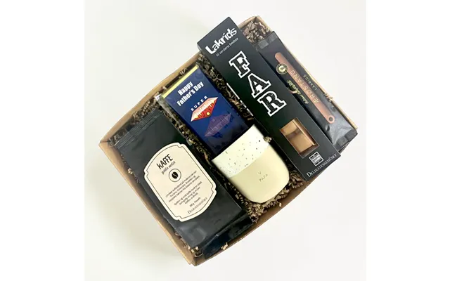 Gave Til Far Med Krus - Kaffe Og Lakrids