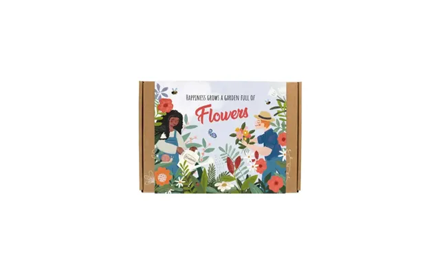 Gaveæske 'happiness Grows A Garden Full Of Flowers' - Blossombs