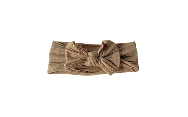 Hårsløjfe Beige