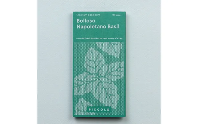 Krydderurtefrø Til Basilikum Piccolo Seeds