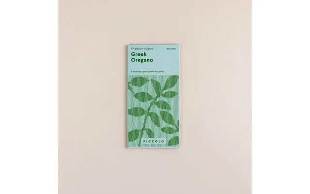 Krydderurtefrø Til Græsk Oregano Piccolo Seeds