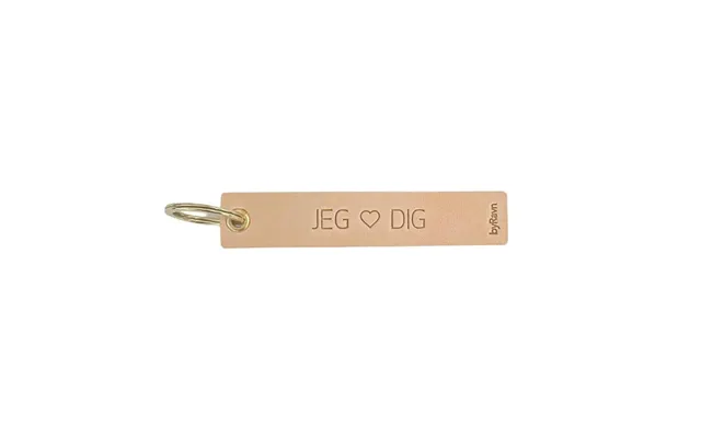 Nøglering Jeg Elsker Dig