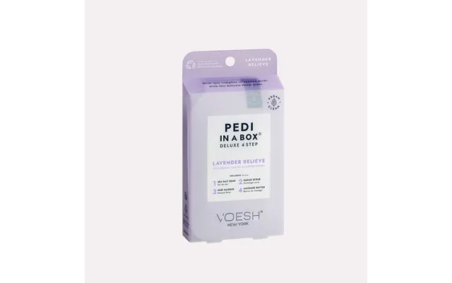 Pedi In A Box Lavender Relieve 4 Step