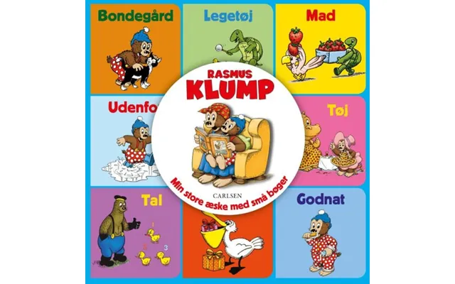 Rasmus Klump Små Bøger 1 Stk. Assorteret
