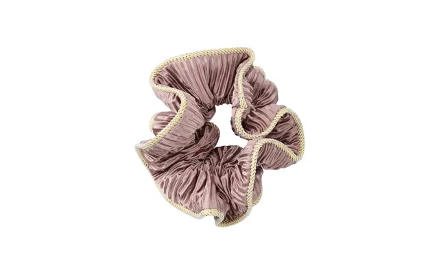 Scrunchie Gammel Rosa, Lilje Hårelastik - By Stær