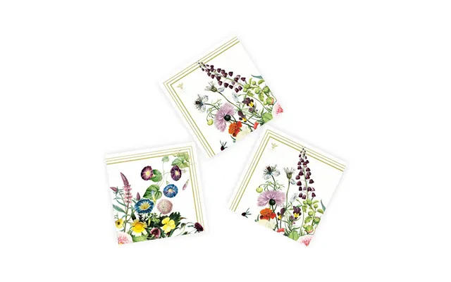 Servietter En Blomsterhave