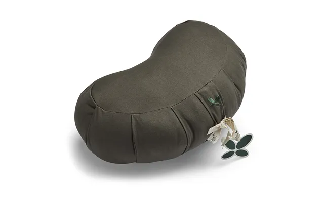 Cocoon Company Økologisk Zafu Halvmåne Meditationspude - Deep Olive