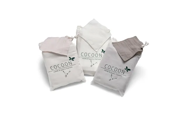 Cocoon Company Organic Flamingo Pink Betræk Barnevognsdyne