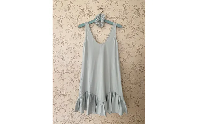 Gammelholm Copenhagen Hollyhock Dress Dusty Green - S