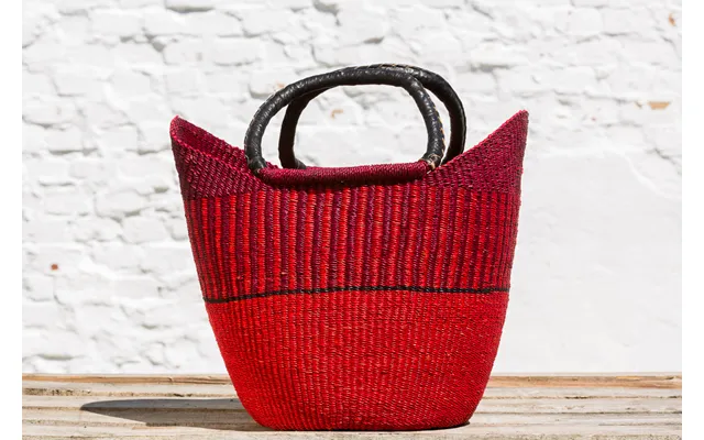Hammerhus Fairtrade U-shape Netmønster - Rød