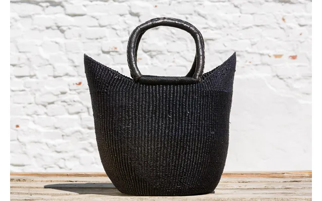 Hammerhus Fairtrade U-shape Netmønster - Sort