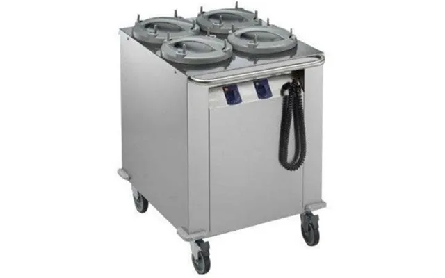 Mobil Tallerken Og Kurvedispenser Med Varme 4xø-255mm