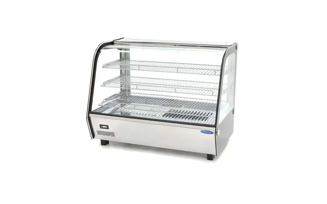 Varmemontre Maxima Deluxe Rustfrit Stål Hot Display 160l