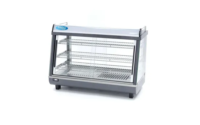 Varmemontre Maxima Rustfrit Stål Hot Display 136l