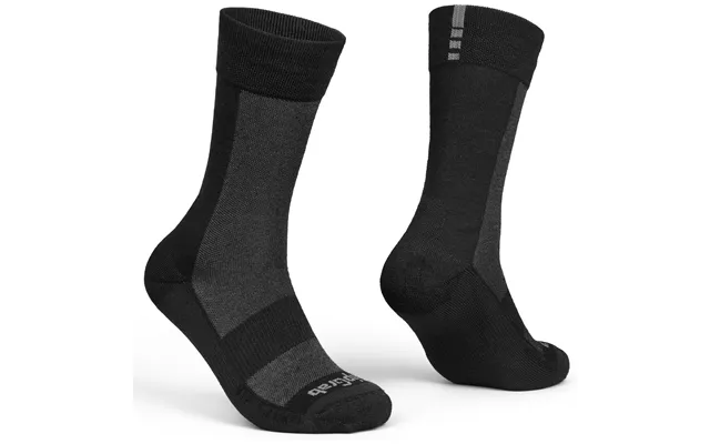 Gripgrab Alpine Merino High Cut Vintercykelstrømper - Sort M