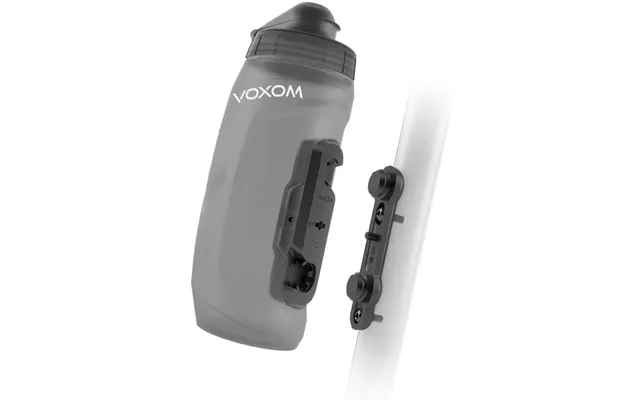 Voxom F5 Dust Fidlock Magnetisk Drikkedunk M. Rammeholder Sort Gennemsigtig 590 Ml